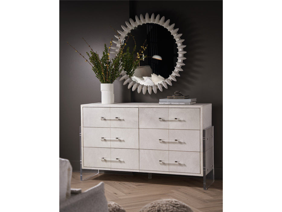 Modern - Solstice Mirror - White