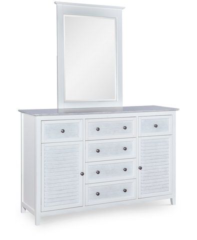6 Drawer Dresser /Wt