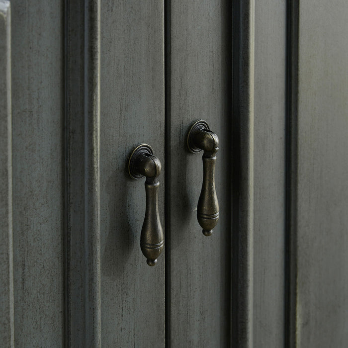 Madison Park - 1 Drawer 2 Door Accent Cabinet - Dark Gray
