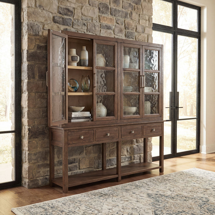 Driftwood - Display Sideboard - Worn Saddle