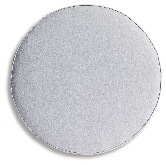 Harbor Court - Ottoman with Cushion - Gray