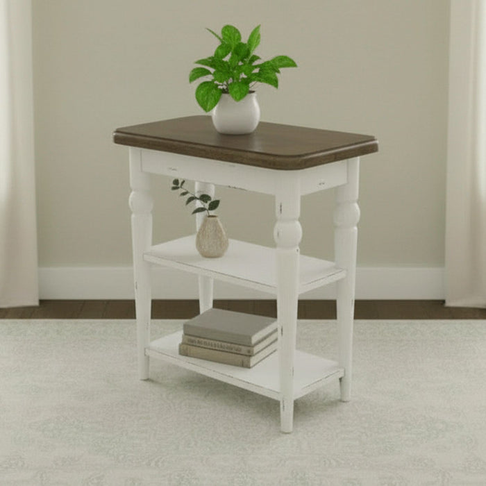 Turnberry Park - Chairside Table - White