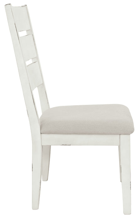 Grindleburg - Antique White - Dining Uph Side Chair (Set of 2)