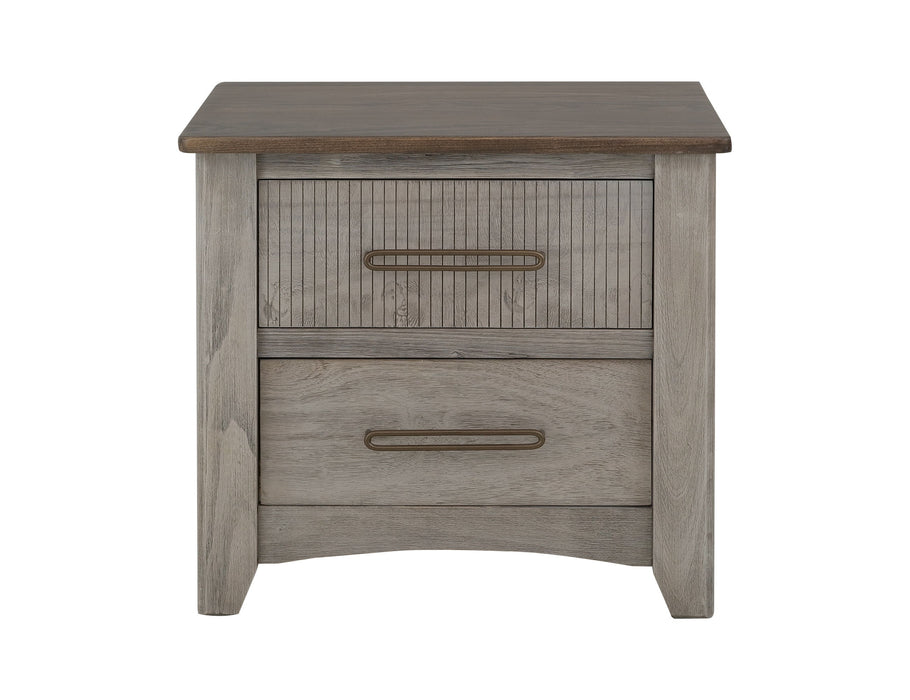 Ridge - Nightstand - Sand Brown