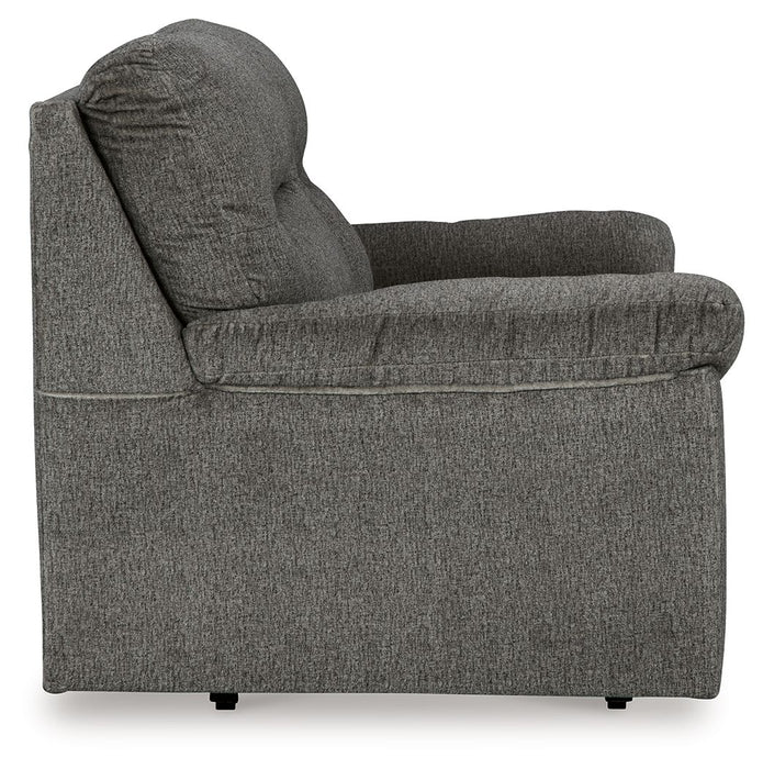 Bindura - Glider Loveseat - Mineral
