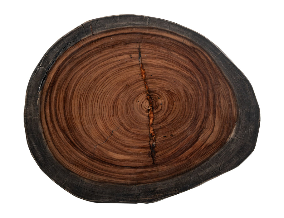 Parota - End Table - Dark Brown