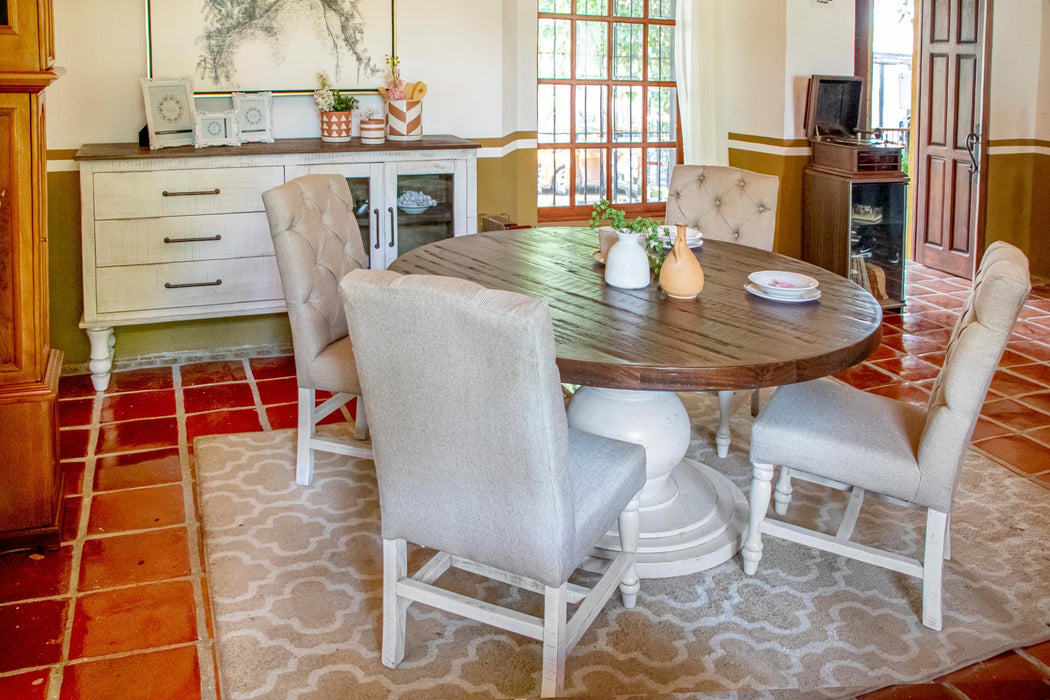 Rock Valley - Chair Upholstered  - Beige