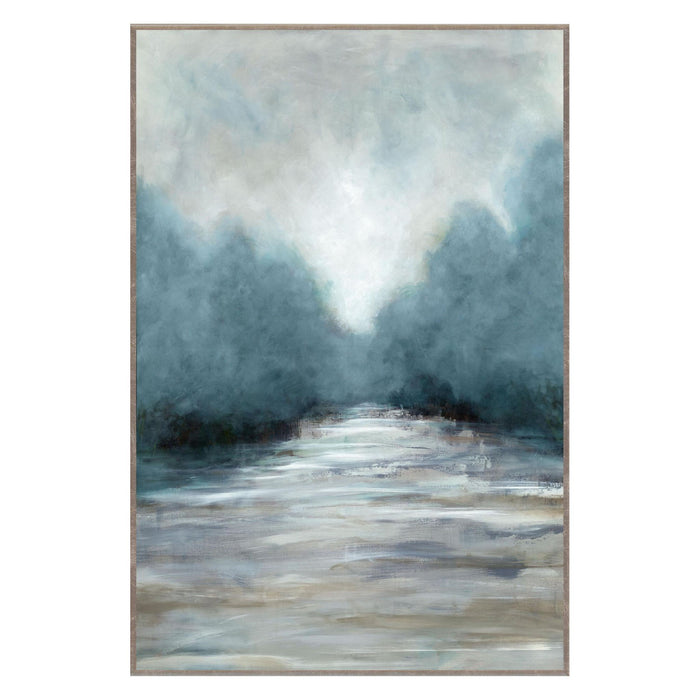 Crisp Morning - Painting Art by Buddy Whitlock