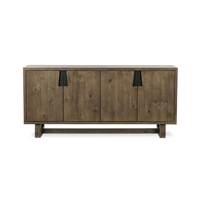 Lyra - 4 Door Buffet - Smoke Brown