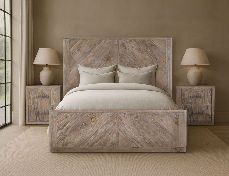 Balam - Nightstand - Ivory White