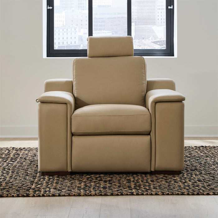Armon - Chair With Power Footrest & ZG - Oslo Fawn