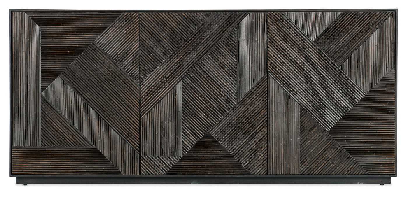 Retreat - Entertainment Credenza - Dark Brown