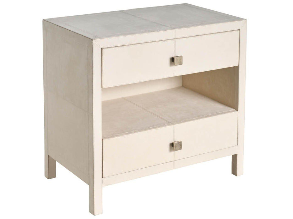 Modern / Mist & Veil - Lira Nightstand - Beige