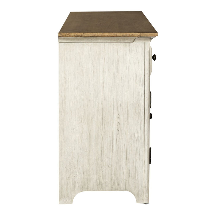 Farmhouse Reimagined - Entertainment 72" TV Stand - White