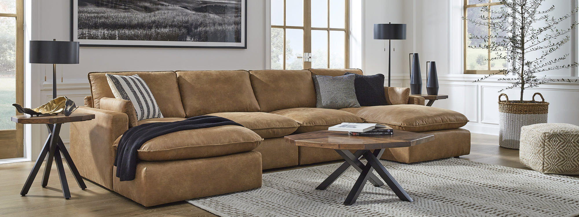 Shop for Sectional Sofas at Capital Discount Furniture in Durham, NC