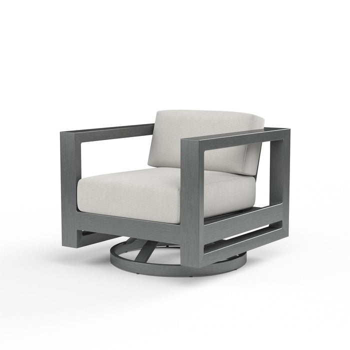 Redondo - Swivel Club, No Welt - Cast Silver / Dark Gray