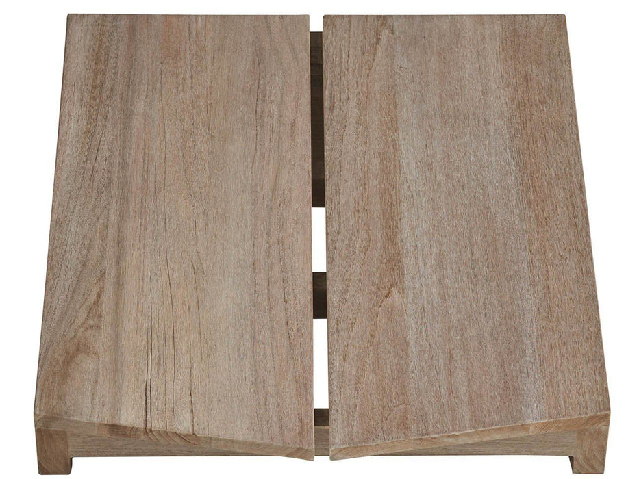 Coastal Living Outdoor / Saratoga / Adirondack - Ottoman - Light Brown