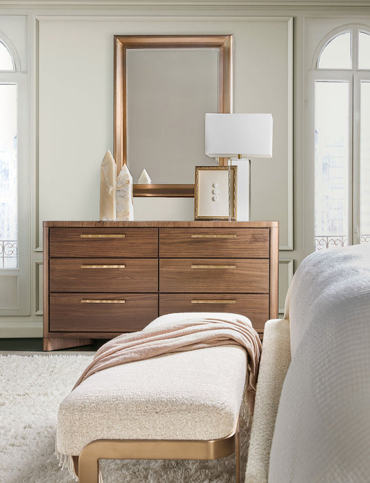 Eleana - Landscape Mirror - Gold