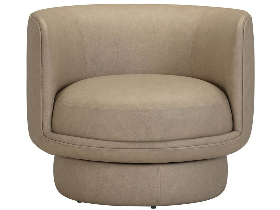 Deke - Swivel Chair - Light Brown