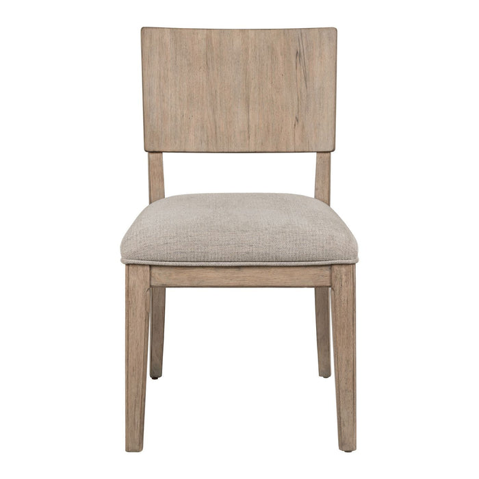 Proximity Place - Panel Back Side Chair (RTA) - Brown