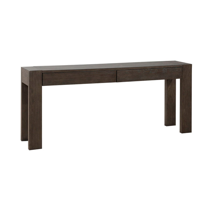 Cascade Falls - Accent Console Table - Satin Espresso