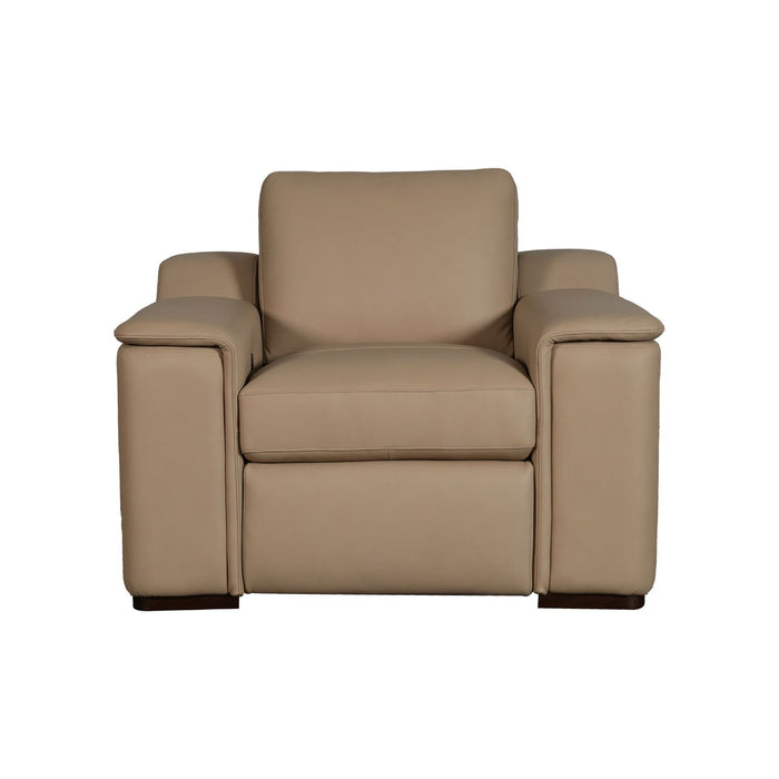 Armon - Loveseat With Power Footrest & ZG - Brown