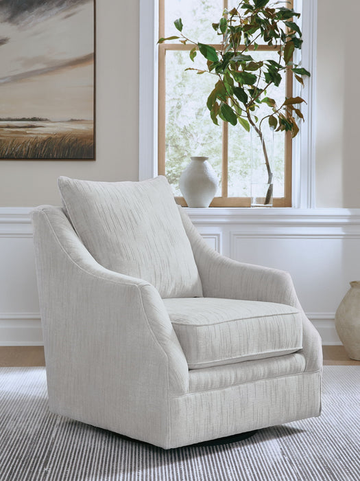 Gubbins - Swivel Accent Chair - Gray