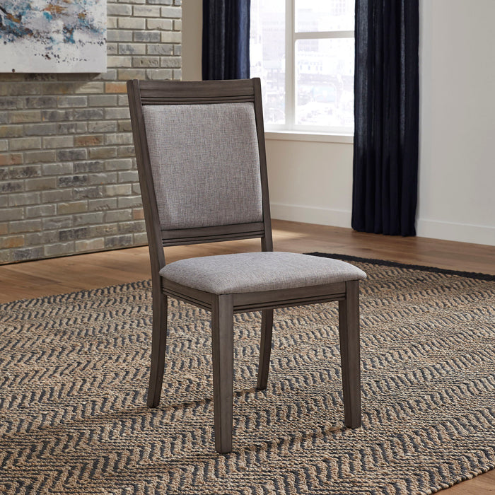 Tanners Creek - Upholstered Side Chair - Dark Gray