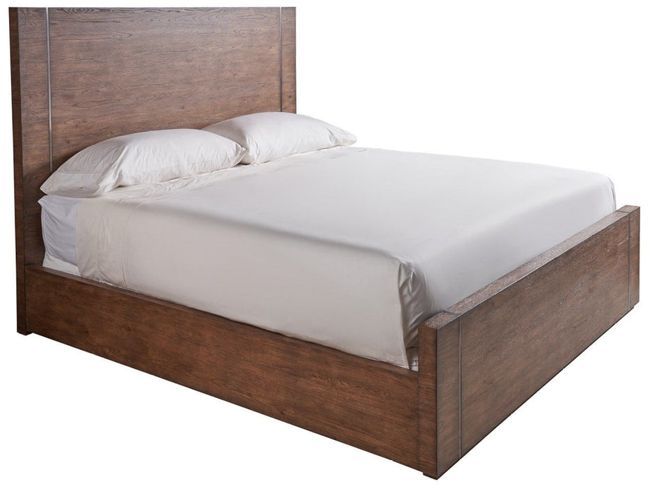 Modern - Koda King Panel Bed - Dark Brown