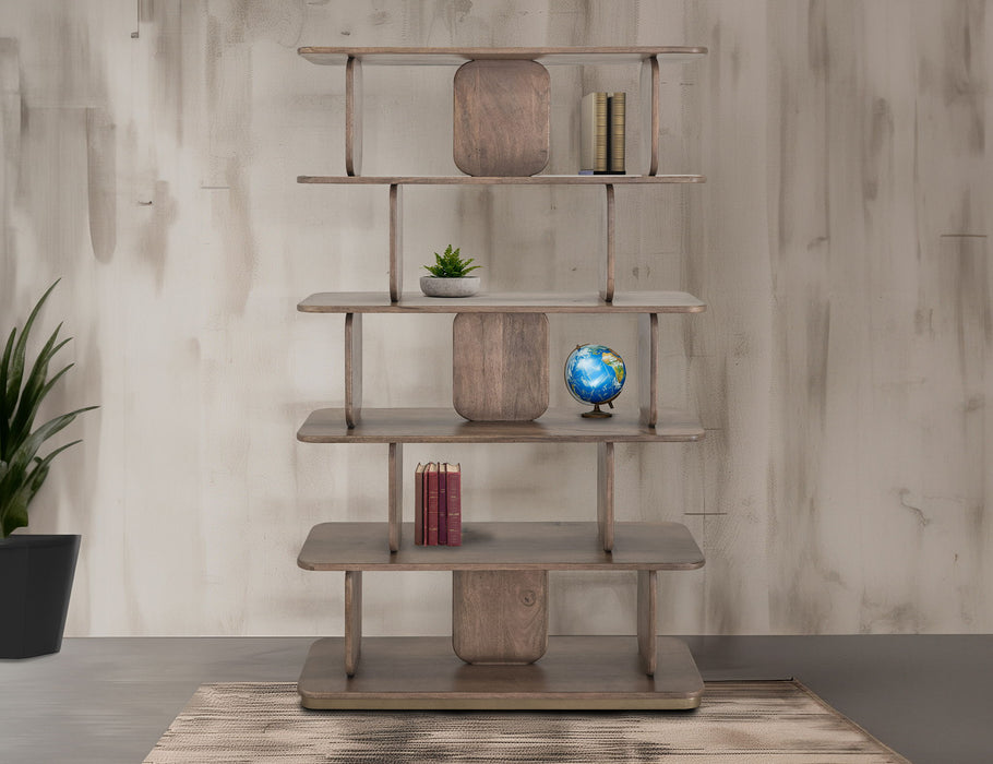 Mezquite - 5 Shelves Bookcase