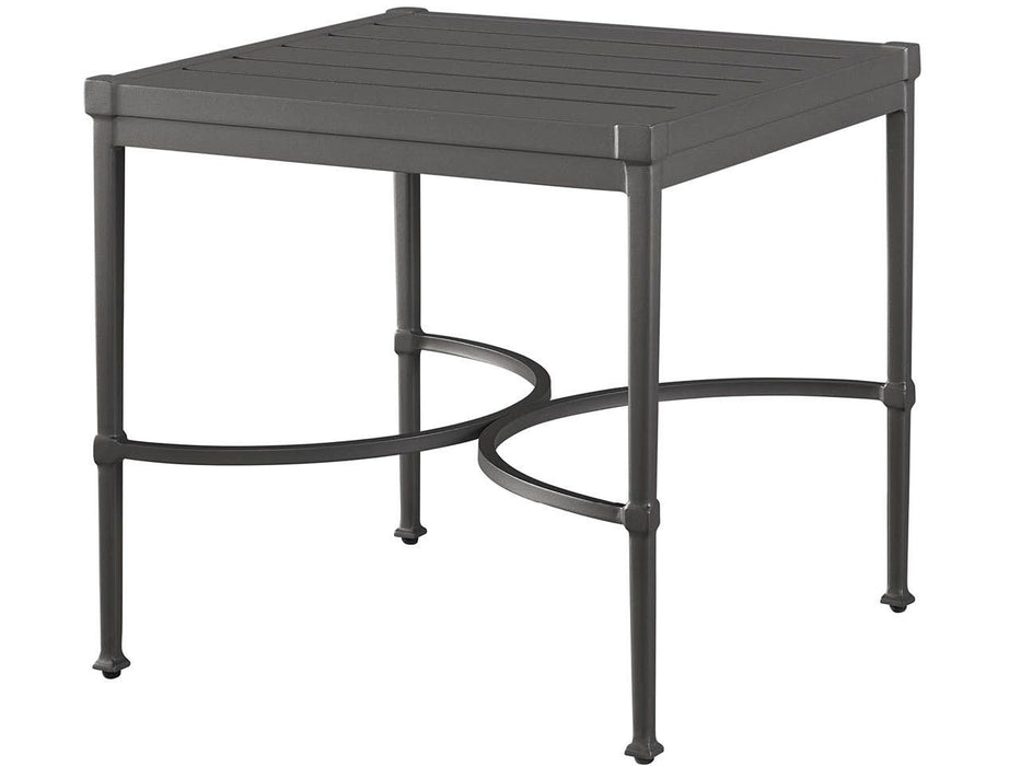 Coastal Living Outdoor / Seneca - End Table - Dark Gray