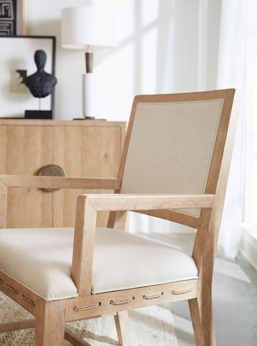 Retreat - Cane Back Arm Chair  - Beige