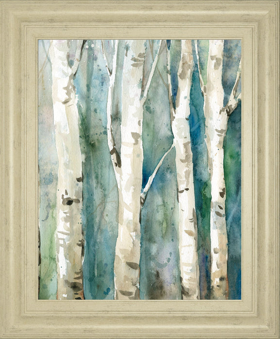 River Birch Il By Carol Robinson - Framed Print Wall Art - Beige