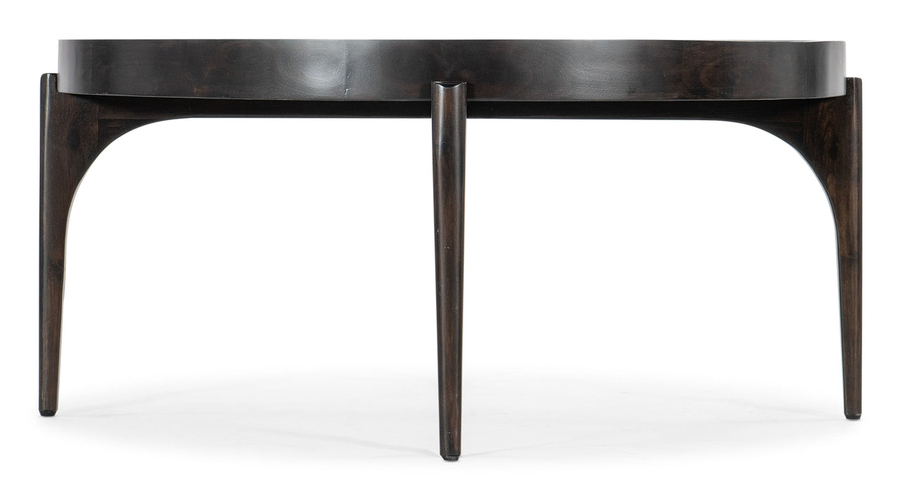 Commerce And Market - Round Cocktail Table - Black