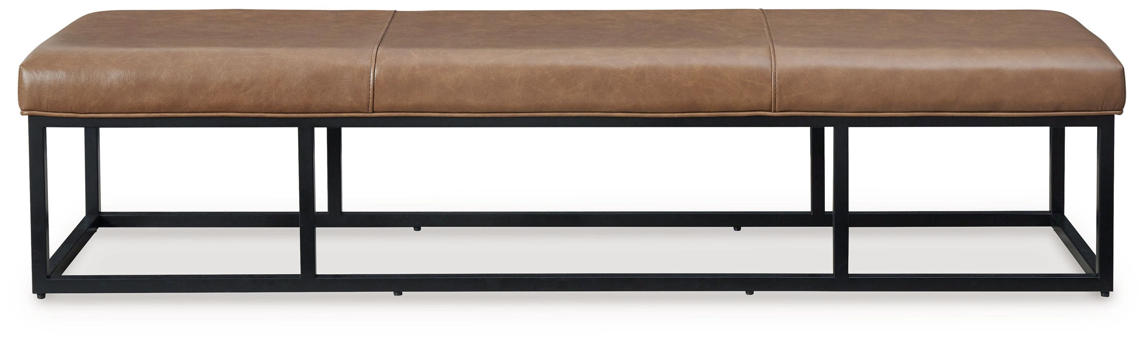 Joston - Accent Bench - Caramel