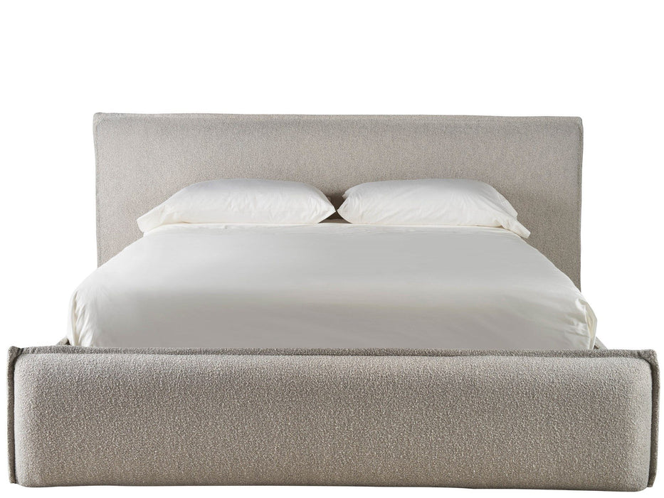 Modern - Lux King Upholstered Bed - Gray
