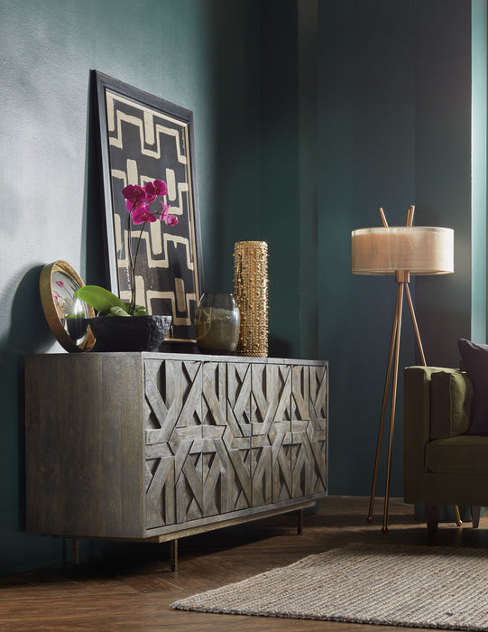 Commerce And Market - Layers Credenza - Dark Gray