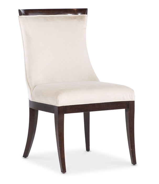 Bella Donna - Upholstered Side Chair (Set of 2) - White