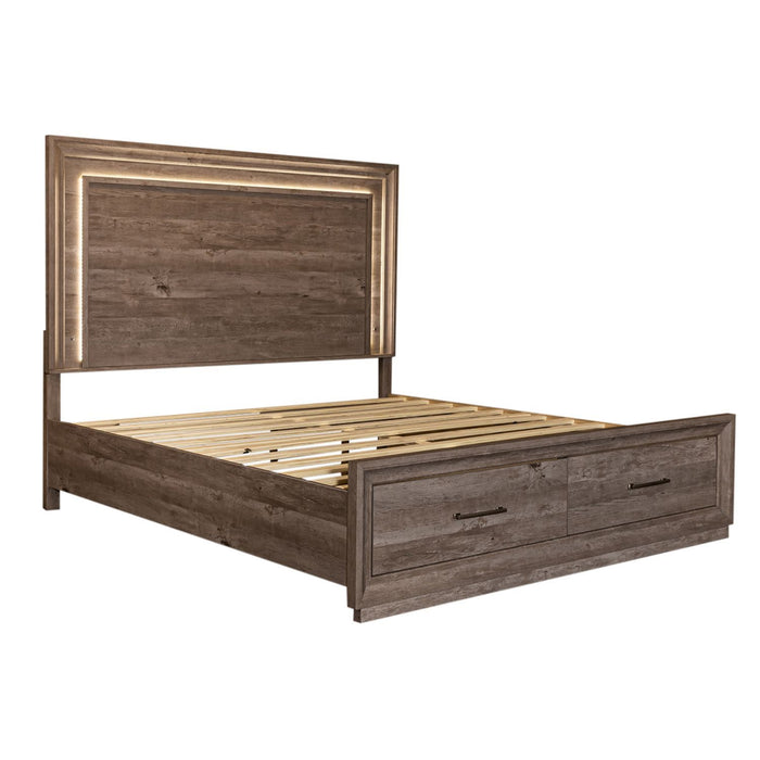 Horizons - Storage Bed, Dresser & Mirror