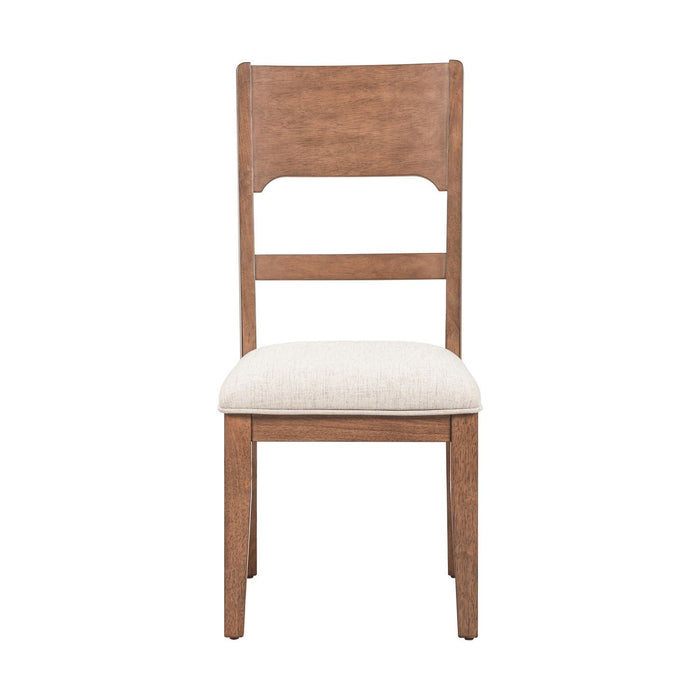 Harmony - Panel Back Side Chair (RTA) - Brownstone