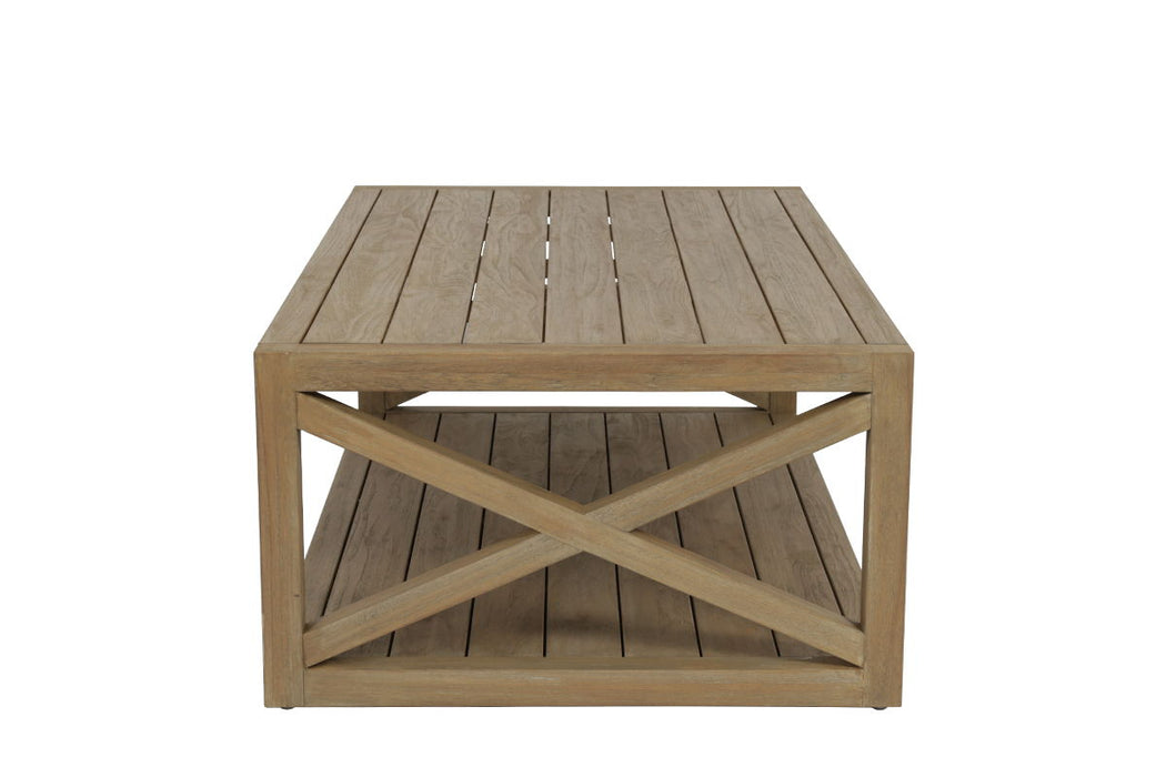Coastal Teak - X Table