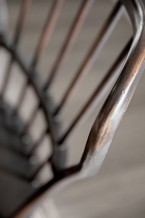 Ciao Bella - Spindle Back Side Chair - Speckled Gray