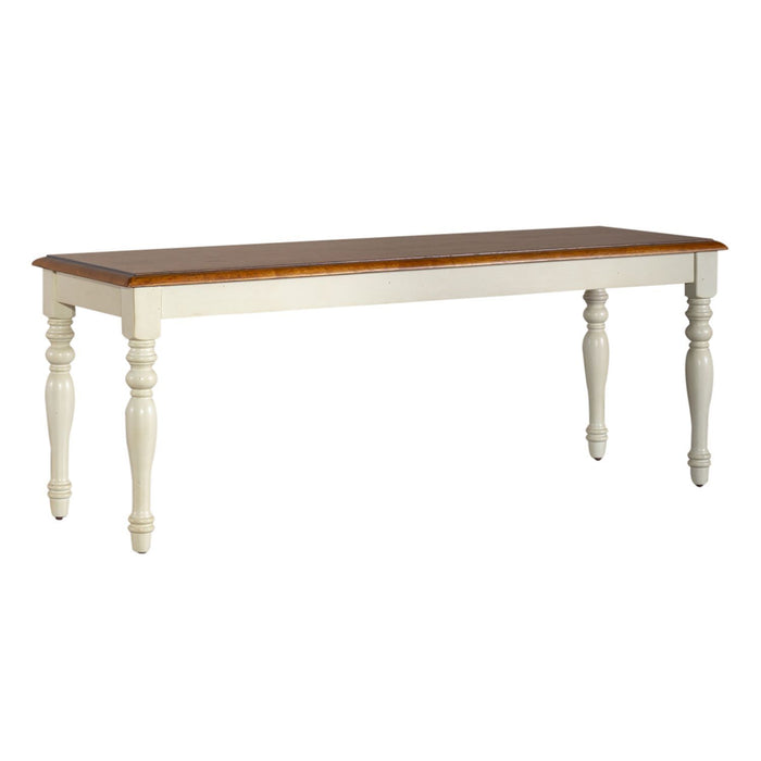 Ocean Isle - 6 Piece Rectangular Table Set - Natural Pine