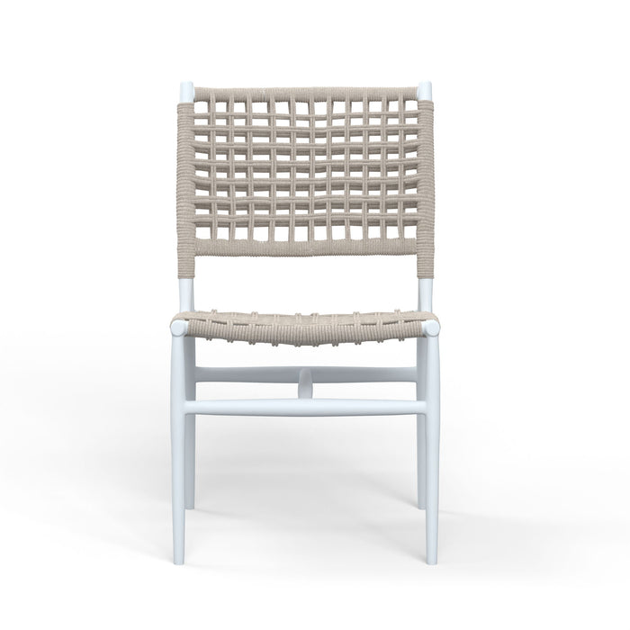 Bahia - Armless Dining Chair - Frost