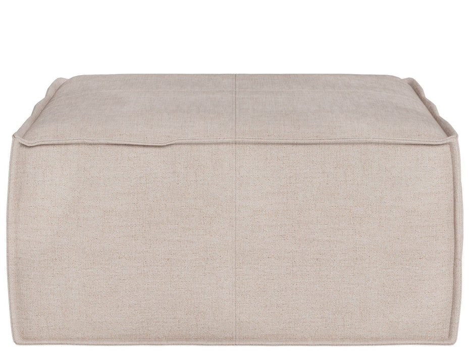 Bottega - Poof Ottoman Large, Special Order - Beige
