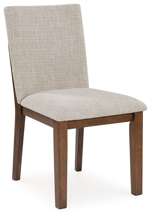 Kraeburn Dining Upholstered Side Chair (Set of 2) Beige