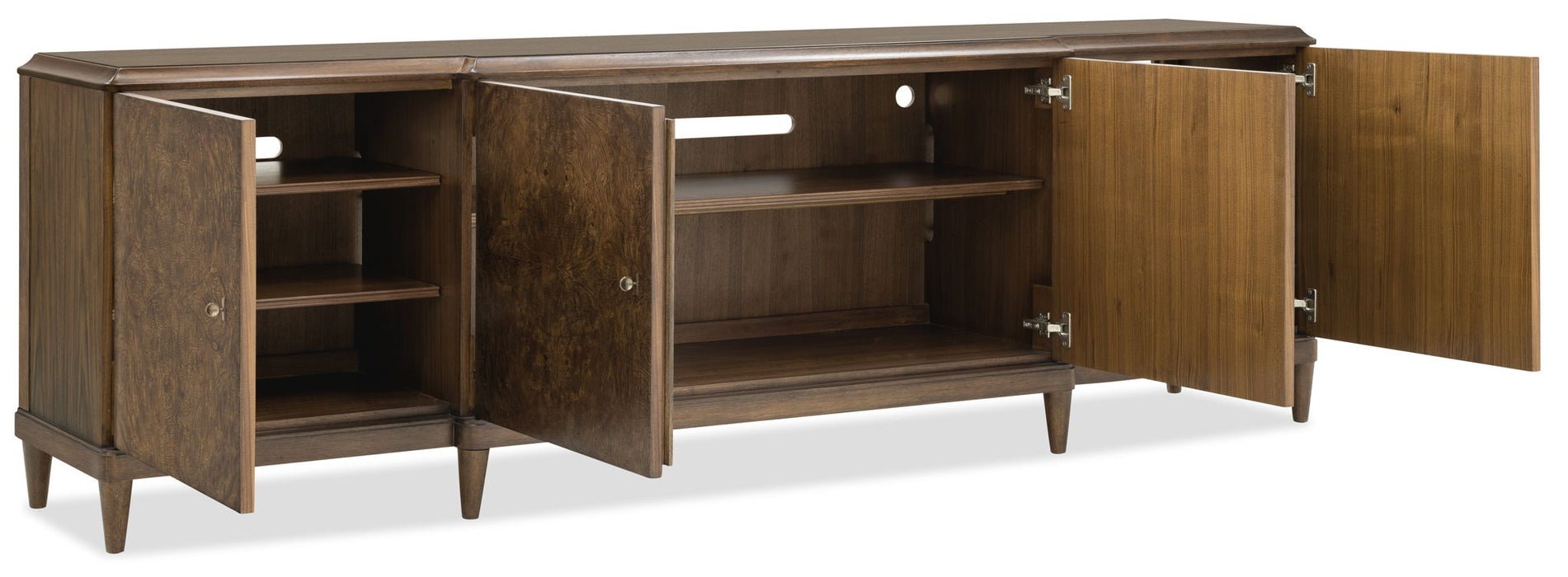 Melange - Burleigh Entertainment Console - Dark Brown