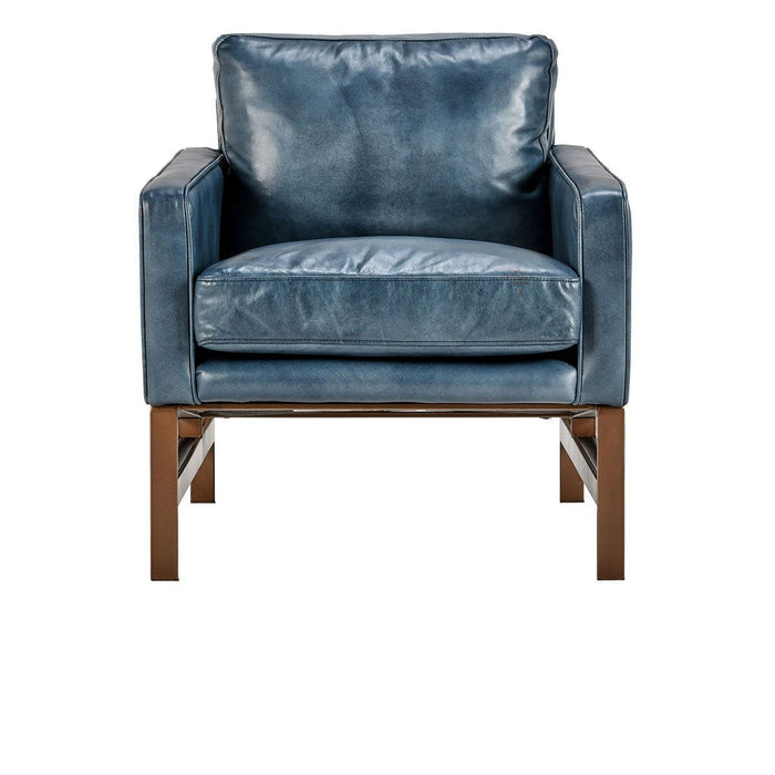 Chazzie - Club Chair - Ocean Blue
