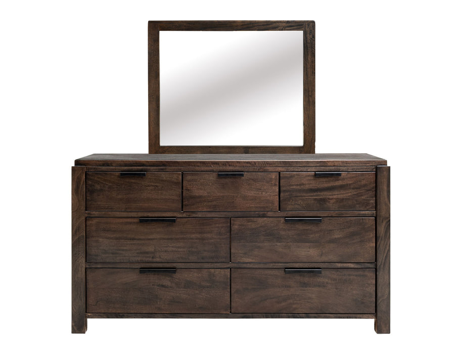 Raramuri - 7 Drawer Dresser - Dark Brown