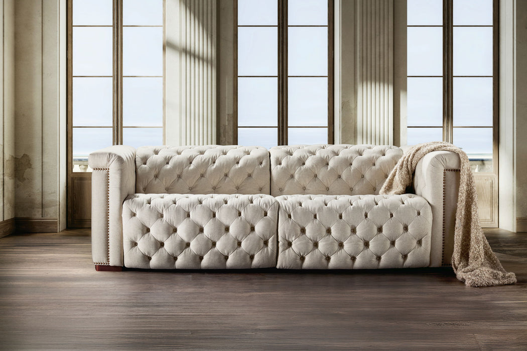 MS - Savion Deux Sofa With Power Recliners And Power Headrests